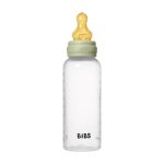 BIBS: antykolkowa butelka PLASTIC PP 270ml smoczek kauczuk SAGE - obrazek 2