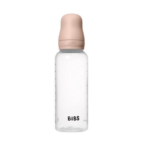 BIBS: antykolkowa butelka PLASTIC PP 270ml smoczek kauczuk BLUSH