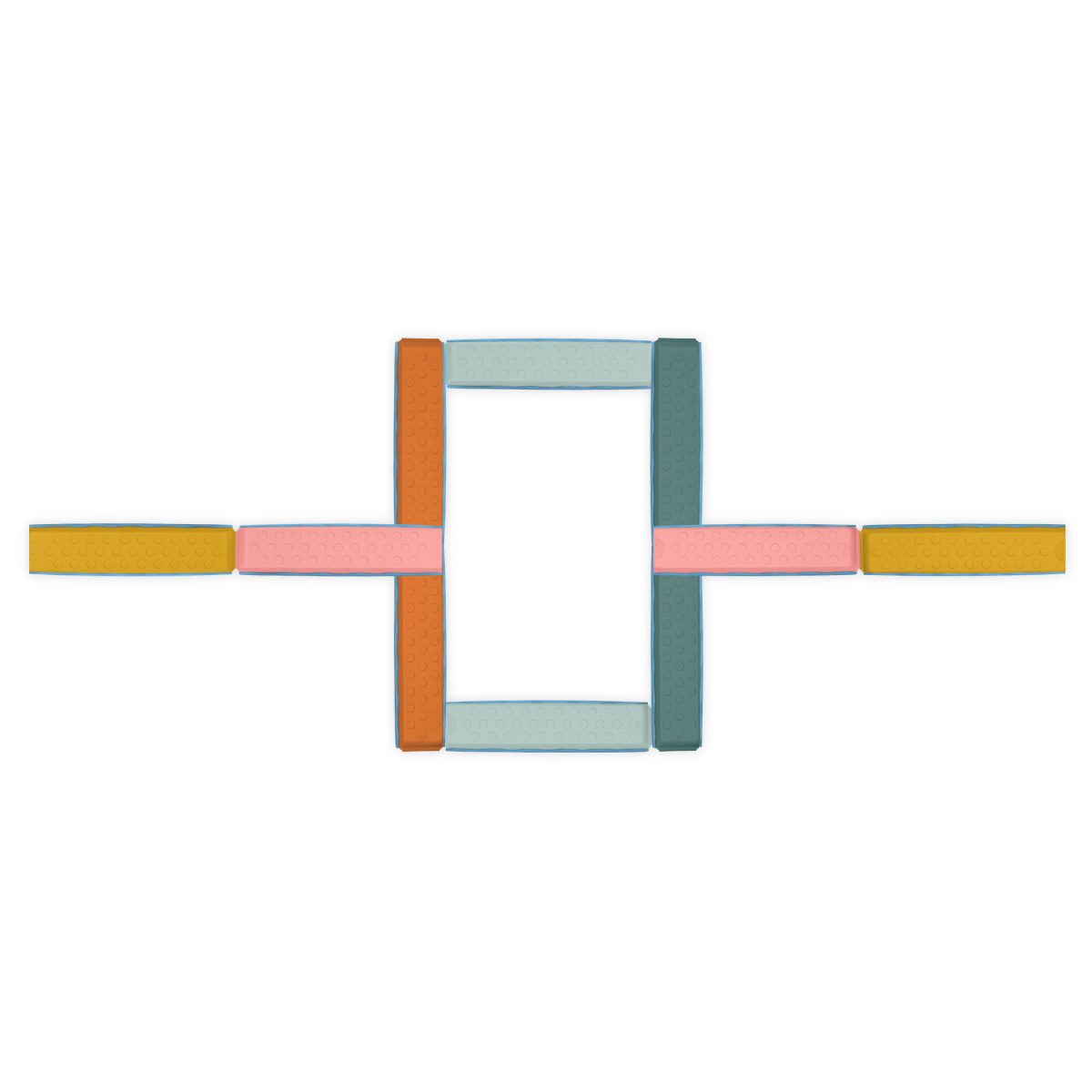 b.toys: Balance & Hop Beams – BELKI SENSORYCZNE - obrazek 6