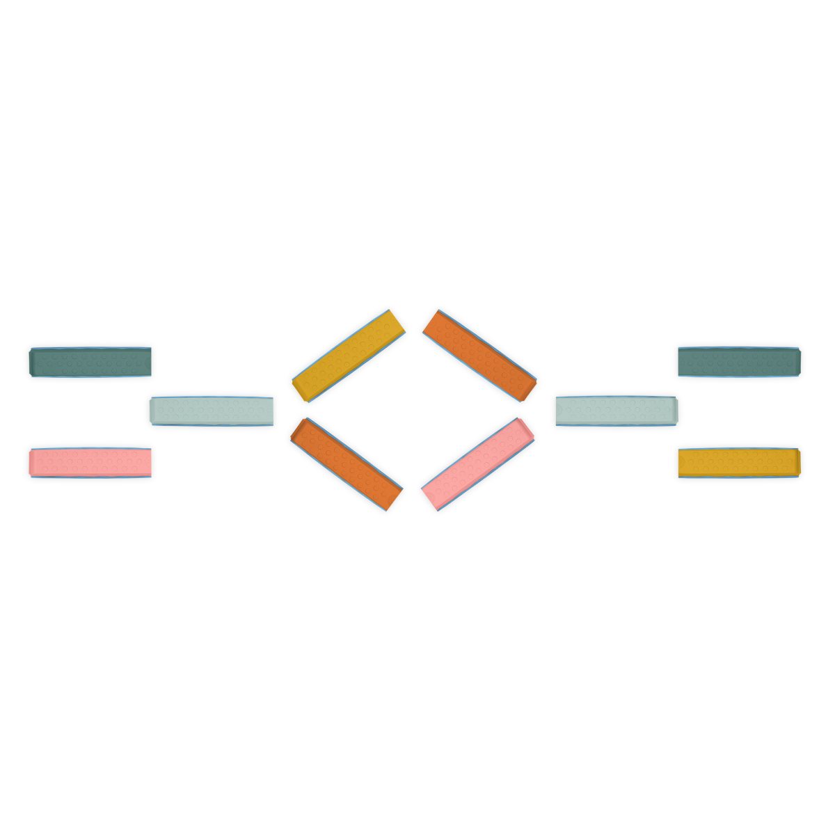 b.toys: Balance & Hop Beams – BELKI SENSORYCZNE - obrazek 5