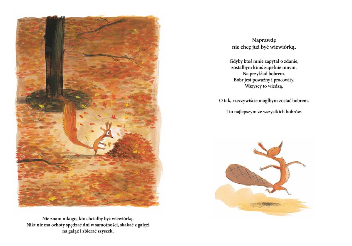 Wiewiórka - Już nie chcę być wiewiórką. Olivier Tallec / Druganoga - obrazek 2