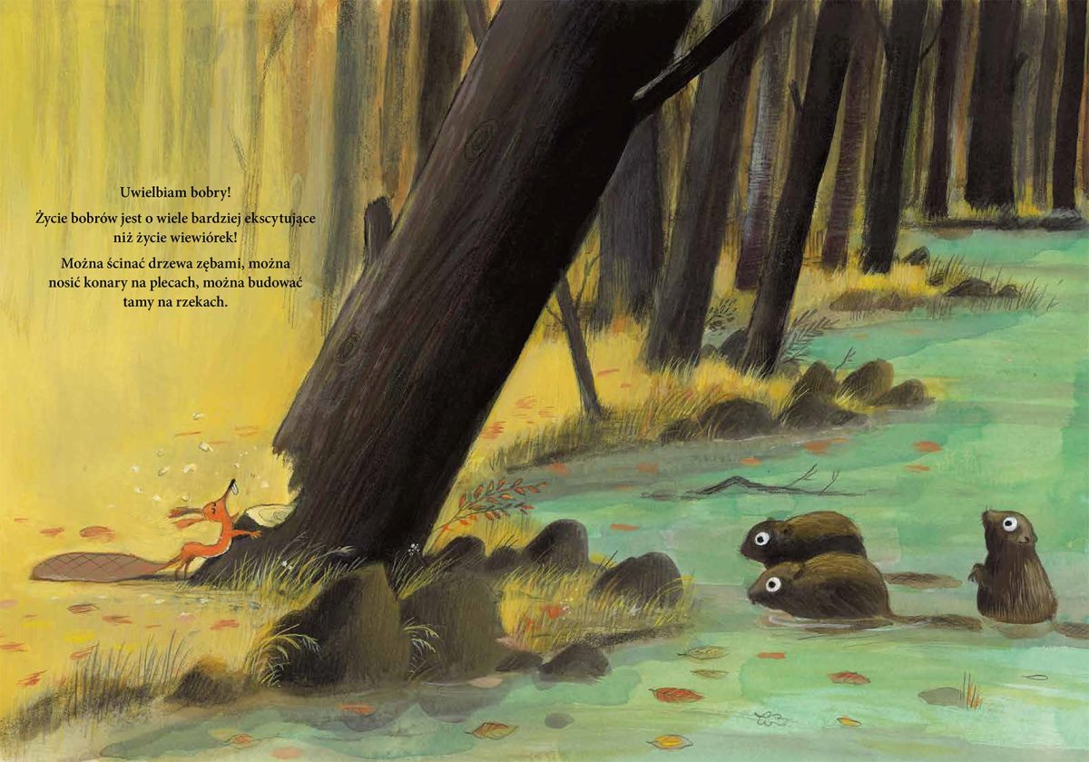 Wiewiórka - Już nie chcę być wiewiórką. Olivier Tallec / Druganoga - obrazek 3