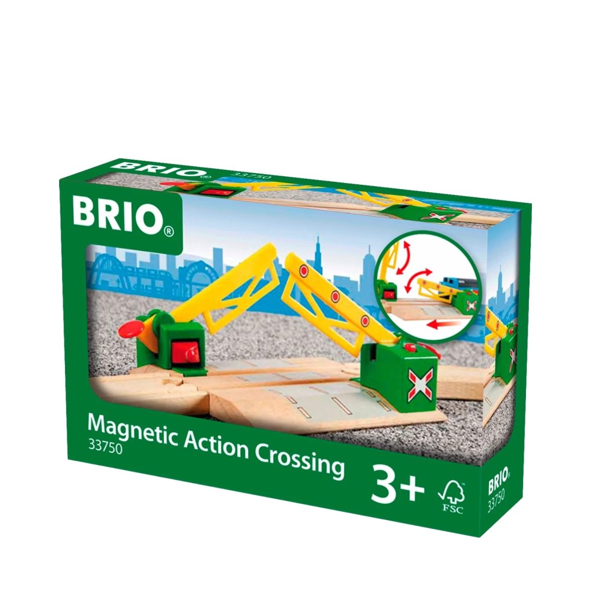 Clipboard256 BRIO World - Magnetyczny Przejazd kolejowy - obrazek 3