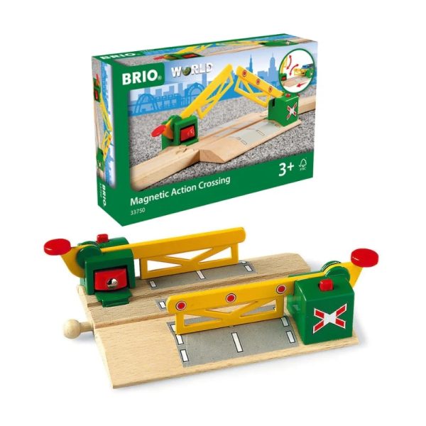 BRIO World - Magnetyczny Przejazd kolejowy