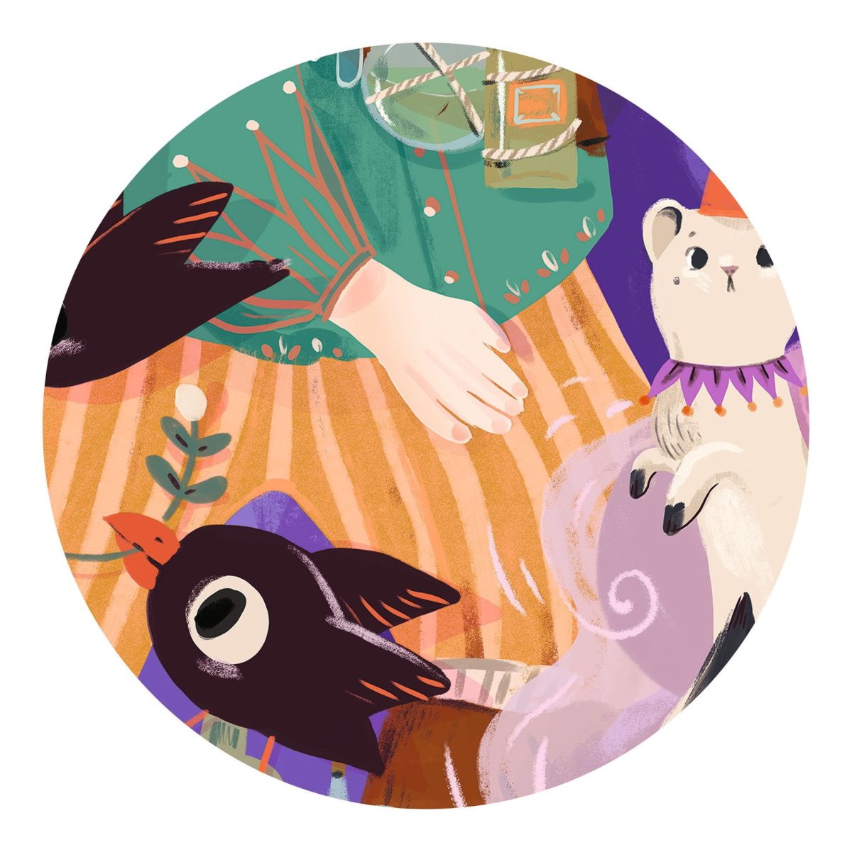 Djeco: Puzzle kartonowe gigant CZARODZIEJ PIO 36 el. - obrazek 3