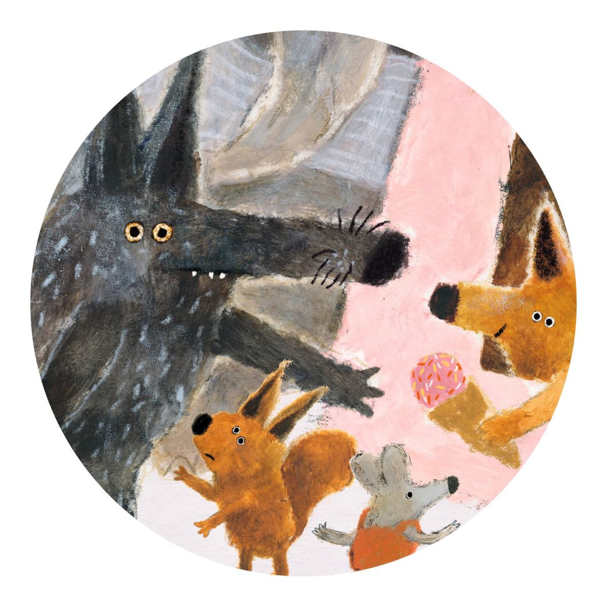 DJ07683-C1-RVB Djeco: Puzzle gallery PRZYJĘCIE 100 el. - obrazek 4