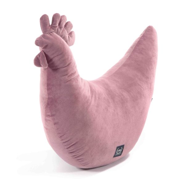 LA MILLOU: poduszka kura babci Dany Velvet FRENCH LAVENDER