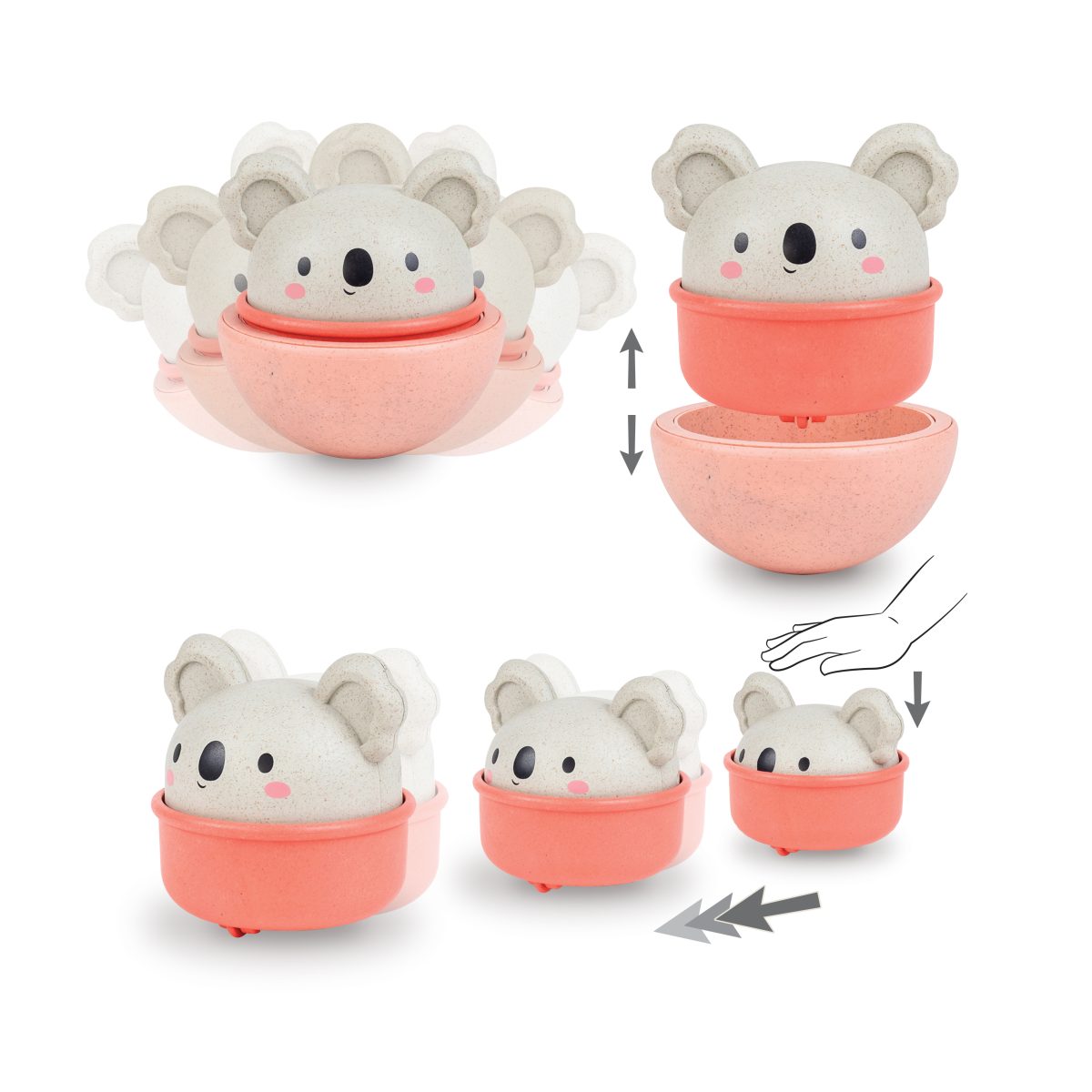 Tiger Tribe: rocking rollers Koala - obrazek 2