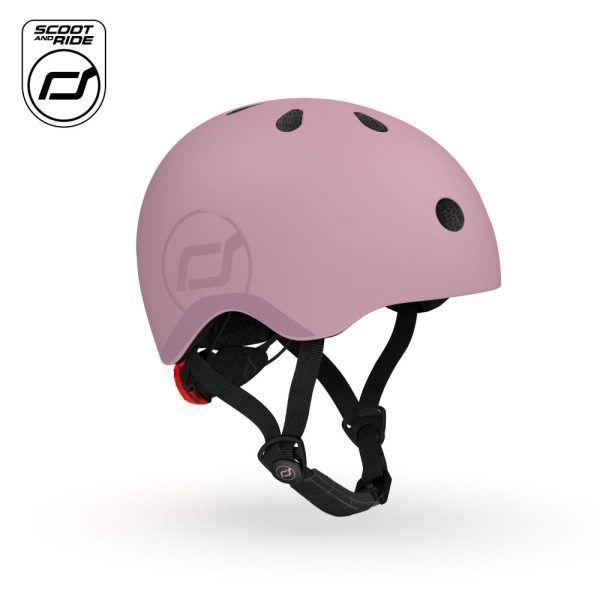 SCOOTANDRIDE: Kask S-M dla dzieci 3+ Wildberry