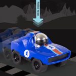 Tiger Tribe: autko wyścigowe Niebieskie - obrazek 2