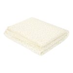 Little Dutch: pikowany kocyk 110x140 cm Blueberry Leaves - obrazek 3