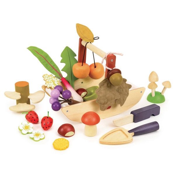 Tender Leaf Toys: leśny koszyk odkrywcy