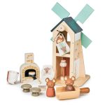 Tender Leaf Toys: drewniany młyn z myszkami - obrazek 3