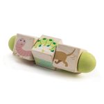 Tender Leaf Toys: drewniana układanka twist Zwierzątka