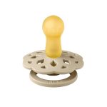 BIBS: BOHEME smoczek uspokajający kauczuk Hevea 2-pack VANILLA & DARK OAK M - obrazek 3