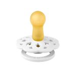 BIBS: BOHEME smoczek uspokajający kauczuk Hevea 2-pack WHITE & SUNSHINE M - obrazek 2