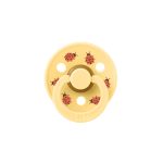 BIBS: LADYBUG FRIENDS smoczek uspokajający kauczuk Hevea PALE BUTTER M