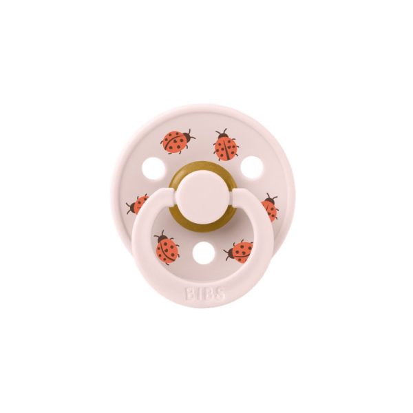 BIBS: LADYBUG FRIENDS smoczek uspokajający kauczuk Hevea PETAL S