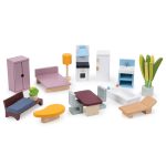 Mentari: drewniany domek dla lalek Cedar Chalet - obrazek 5