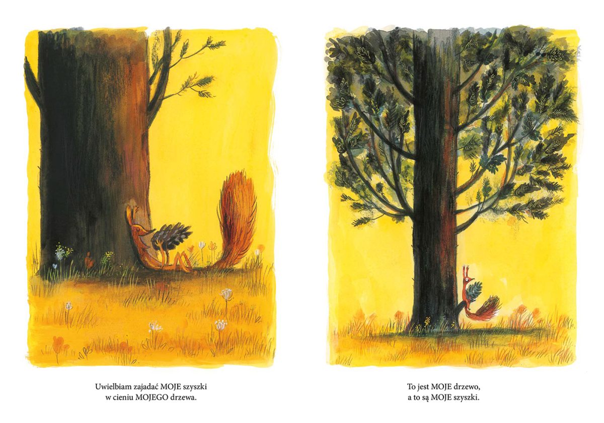 Wiewiórka. To jest MOJE drzewo. Olivier Tallec / Druganoga - obrazek 3