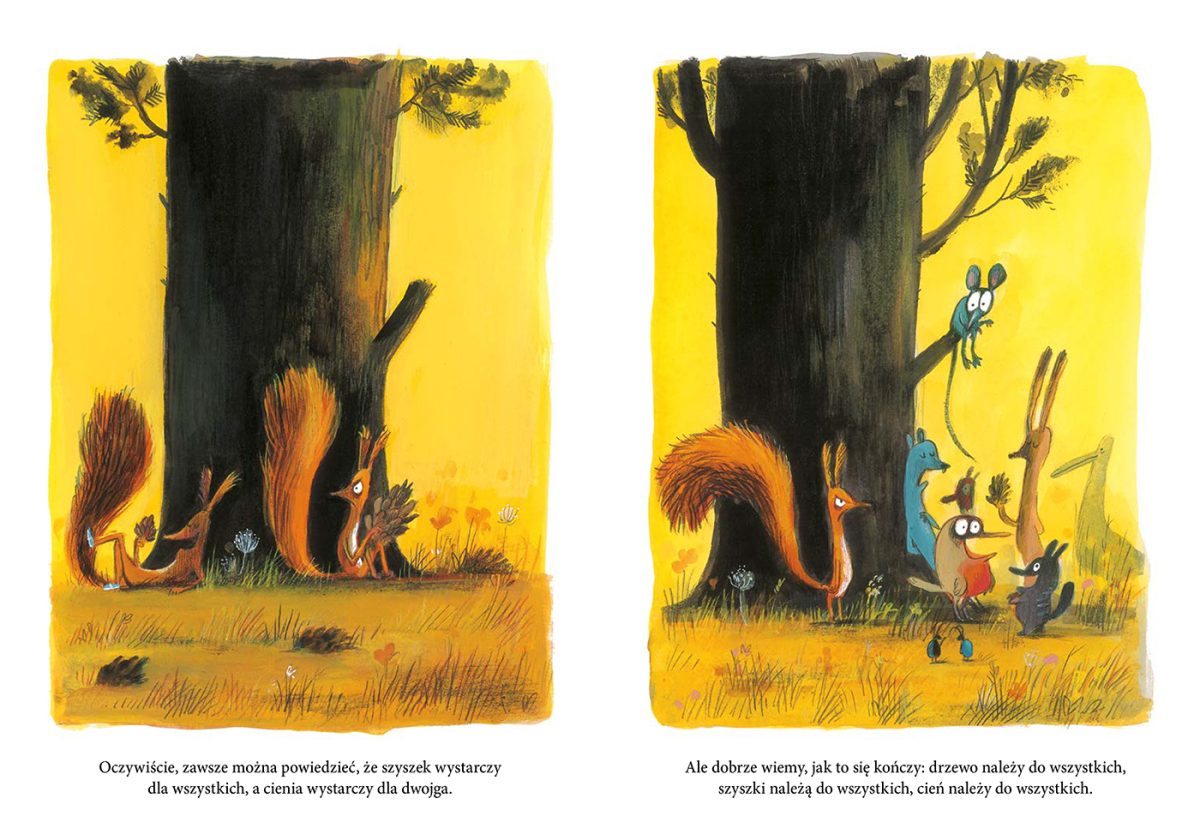Wiewiórka. To jest MOJE drzewo. Olivier Tallec / Druganoga - obrazek 2