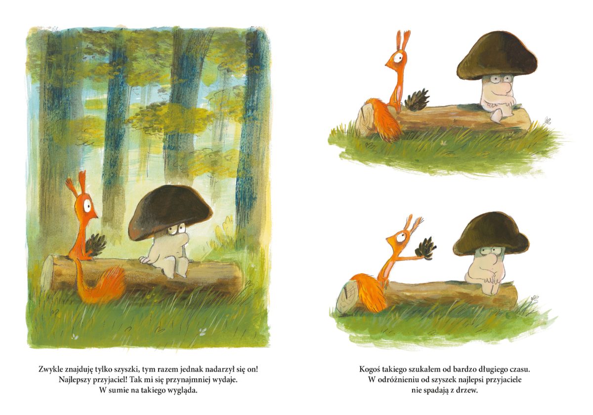 Wiewiórka. Mój najlepszy najlepszy przyjaciel. Olivier Tallec / Druganoga - obrazek 2
