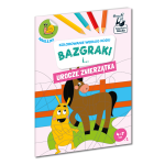 Kapitan Nauka: kolorowanie według kodu. Bazgraki i urocze zwierzątka