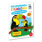 Kapitan Nauka: kolorowanka sylabowa Dzikie Zwierzęta