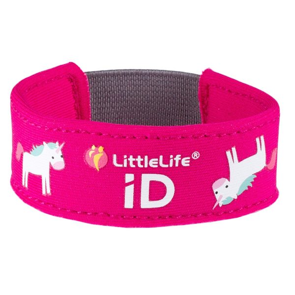 LittleLife: neoprenowa opaska informacyjna ID Jednorożec