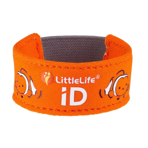 LittleLife: neoprenowa opaska informacyjna ID Rybka Nemo