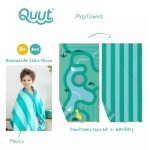 QUUT: Dwustronny ręcznik plażowy PlayTowels M (140 x 70cm) Safari - obrazek 4