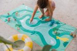 QUUT: Dwustronny ręcznik plażowy PlayTowels M (140 x 70cm) Safari - obrazek 2