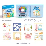 mideer: kreatywny zestaw do malowania palcami Miejska Wędrówka - obrazek 3