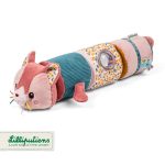 Lilliputiens: rozkładany wałek dźwiękowy 4-elementowy Kotka Jeanne 6 m+