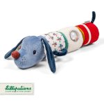 Lilliputiens: rozkładany wałek dźwiękowy 4-elementowy Piesek Jules 6 m+