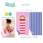 QUUT Dwustronny ręcznik plażowy PlayTowels L (180 x 100cm) Lighthouse Cherry - obrazek 6