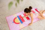 QUUT Dwustronny ręcznik plażowy PlayTowels L (180 x 100cm) Lighthouse Cherry - obrazek 2