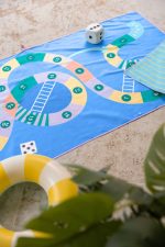 QUUT: Dwustronny ręcznik plażowy PlayTowels (140 x 70cm) Snakes & Ladders - obrazek 4