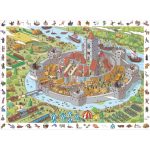 Calypto: Puzzle obserwacyjne 100 el. Zamek Warowny - obrazek 3