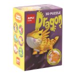 Apli Kids: puzzle 3D smok pomarańczowy