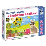Kapitan Nauka: rysuję i zgaduję z królikiem Kazikiem 4-5 lat