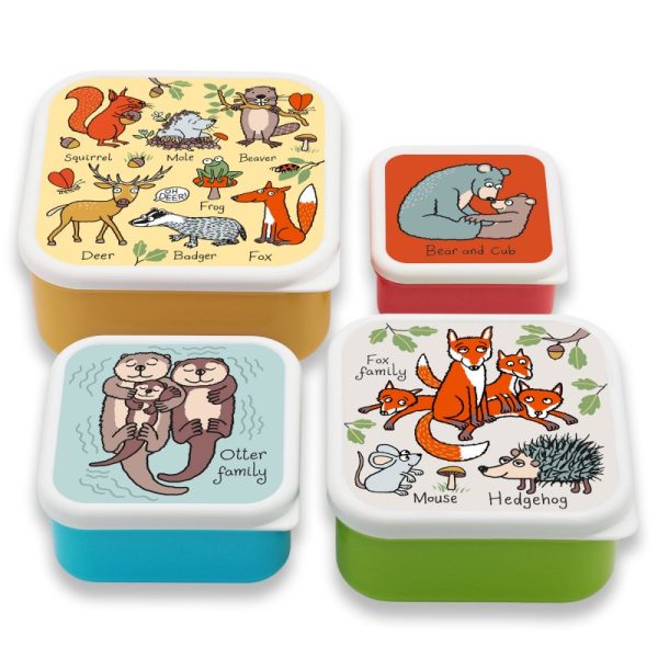 Tyrrell Katz: Woodland - 4 pudełka na przekąski