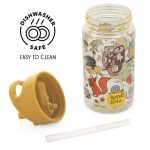 Tyrrell Katz: Woodland - Tritanowy bidon ze słomką dla dzieci - obrazek 3