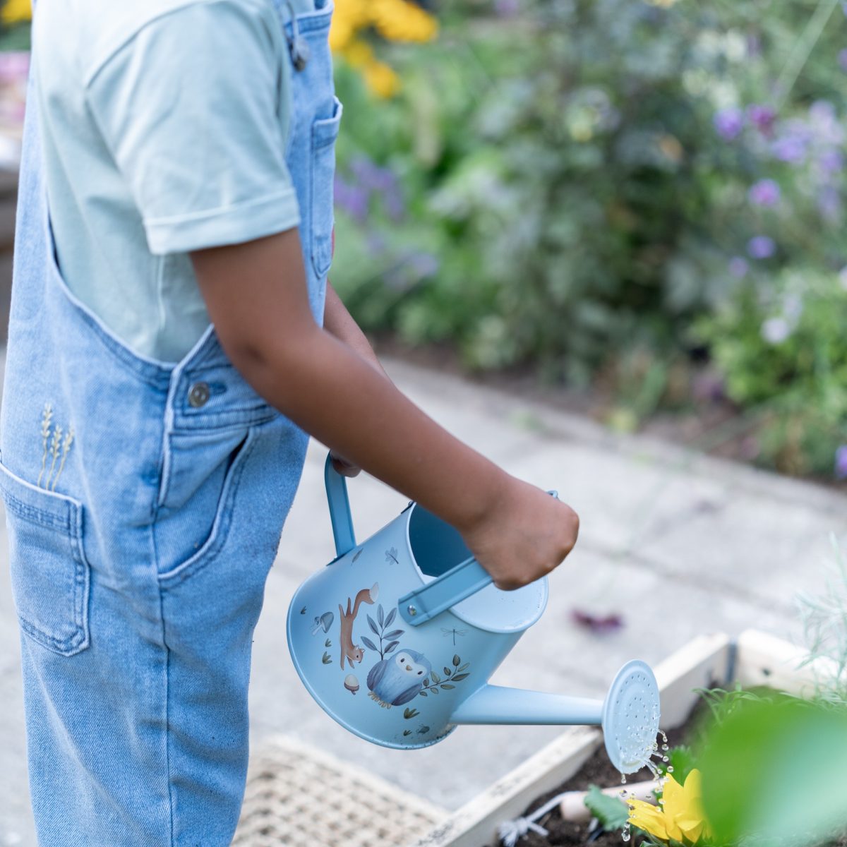 Little Dutch: metalowa konewka dla dzieci Forest Friends - obrazek 2