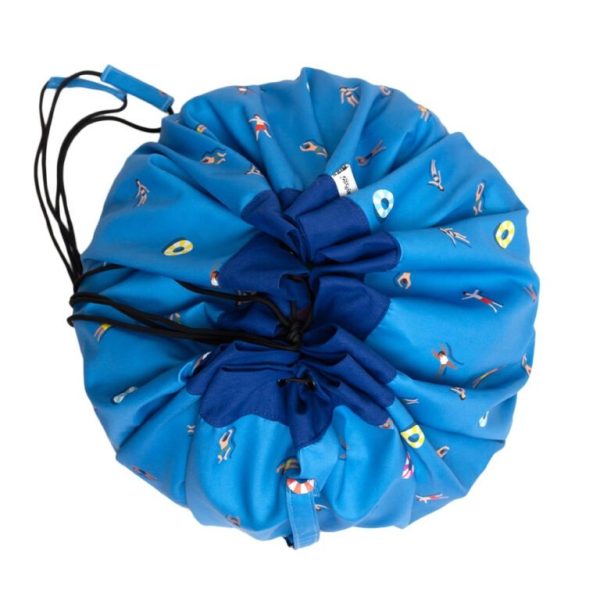 PLAY&GO: Worek na Zabawki i Mata do Zabawy Outdoor 2w1 - Swim Fun