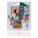 Meri Meri: PIRACI - TOPPER / dekoracje na tort zestaw 7 el.