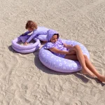 The Swim Essentials: basenik dla dzieci 60cm Lila Leopard - obrazek 2