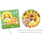 CREA LIGN: Zestaw z naklejkami wielokrotnego użytku "W mojej sawannie" - obrazek 4