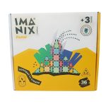 Imanix: klocki magnetyczne PASTEL 36 el.