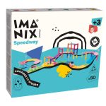 Imanix: klocki magnetyczne zestaw SPEEDWAY 50 el.